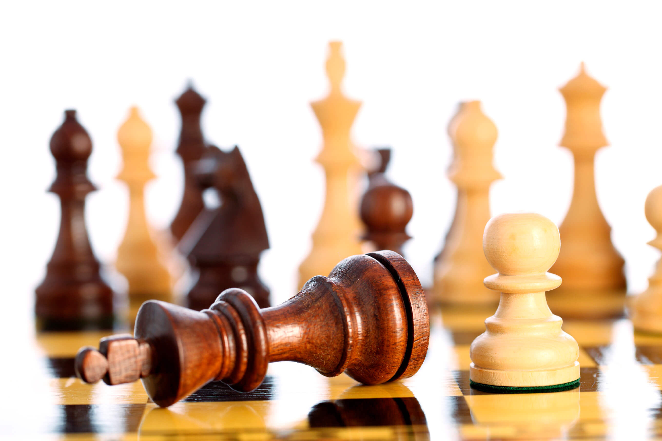 Chess game comes to an end when the king is checkmated